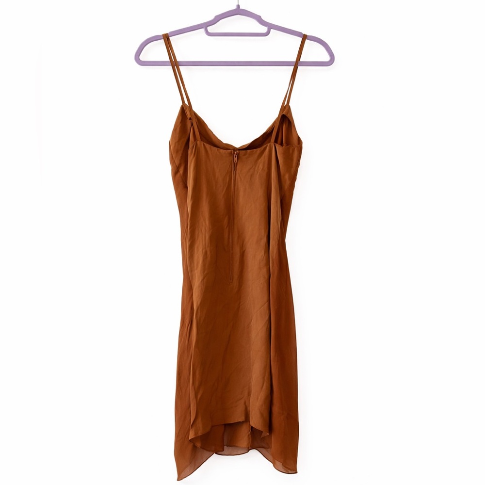 BYBLOS Terracotta slip mini Dress - Picture 3 of 8
